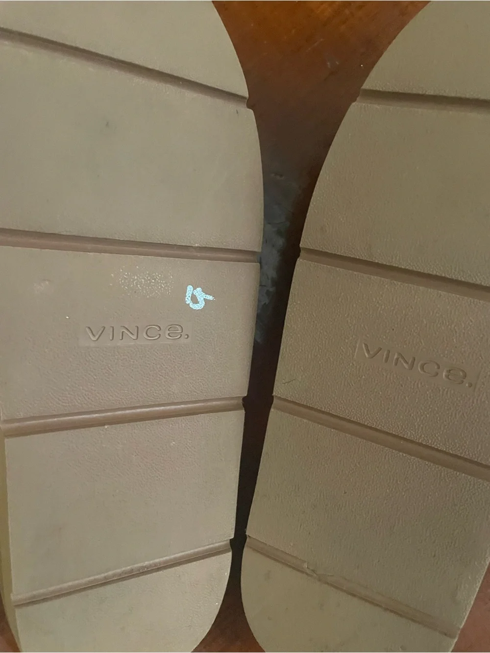 Vince Olina Leather Slide Sandals